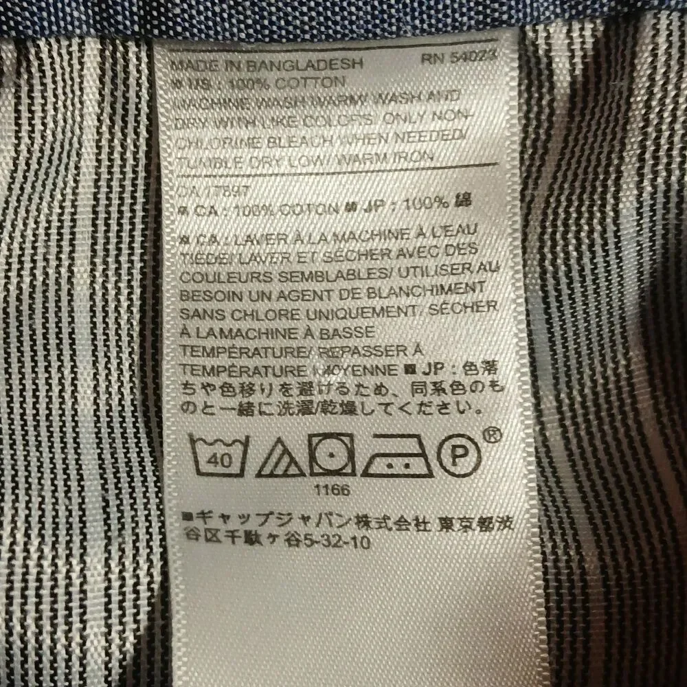 Banana Republic Aiden Shorts Mens 36 Chambray Blue Sailboats Anchors Cotton